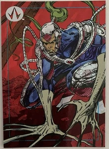 WILDC.A.T.S. PRISM CHASE CARD #5 (1993) WARBLADE, JIM LEE, TOPPS, NM - Picture 1 of 2
