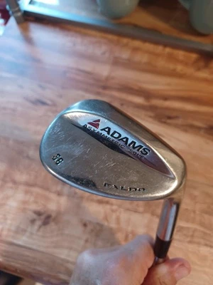 Adams Faldo 56 Sand Wedge Asymmetric Sole RH S300 Stiff Steel - Image 1 of 4