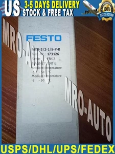 1PC FESTO MEH-3/2-1/8-P-B 173126 Solenoid Valve - Picture 1 of 3