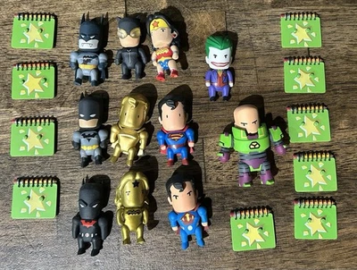 SCRIBBLENAUTS 2014 serie desenmascarada 1-4 lote de 11 figuras con soportes Foto 1 de 2