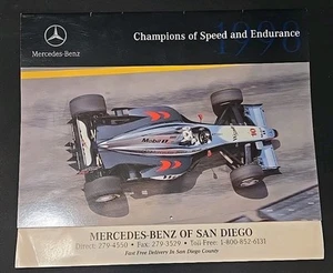 VINTAGE 1998 MERCEDES BENZ OF SAN DIEGO LARGE 12 x 13" CALENDAR 8 - Picture 1 of 15