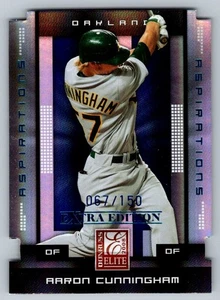 2008 Donruss Elite Extra Edition Aspirations Aaron Cunningham 1 067/150 - Picture 1 of 2
