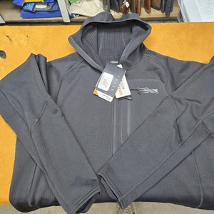 Sitka Gear CORE Heavyweight Hoody Black Large men's - Picture 1 of 2
