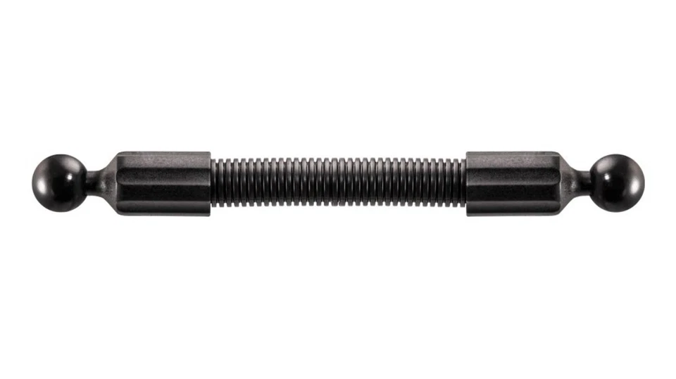 Arkon Heavy Duty 12 inch Gooseneck Stem with Double 22mm Ball Mount - Image 1 of 3