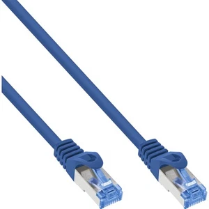3x InLine® Patchkabel, Cat.6A, S/FTP, TPE (LSZH), CCA, blau, 10m - Bild 1 von 2