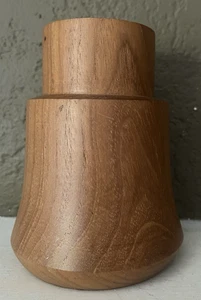 CANDELABRO MCM MADERA DE TECA DE DOLPHIN TAILANDIA - Imagen 1 de 6