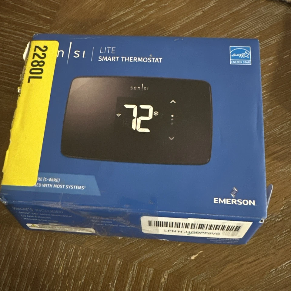 Programmable Wi-Fi Thermostat for Home - Simple Installation & Energy Savings - Image 1 of 4