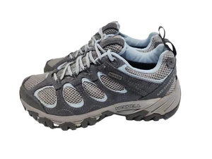 Merrell Hilltop Ventilator niedrige Wanderschuhe grau blau Damengröße 8 - Bild 1 von 11