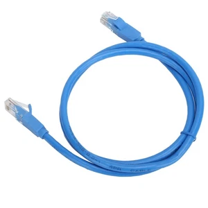 Network Cable CAT6 Gigabit Jumper RJ45 Interface 8-Core Unshielded Twisted P NEW - Afbeelding 1 van 12