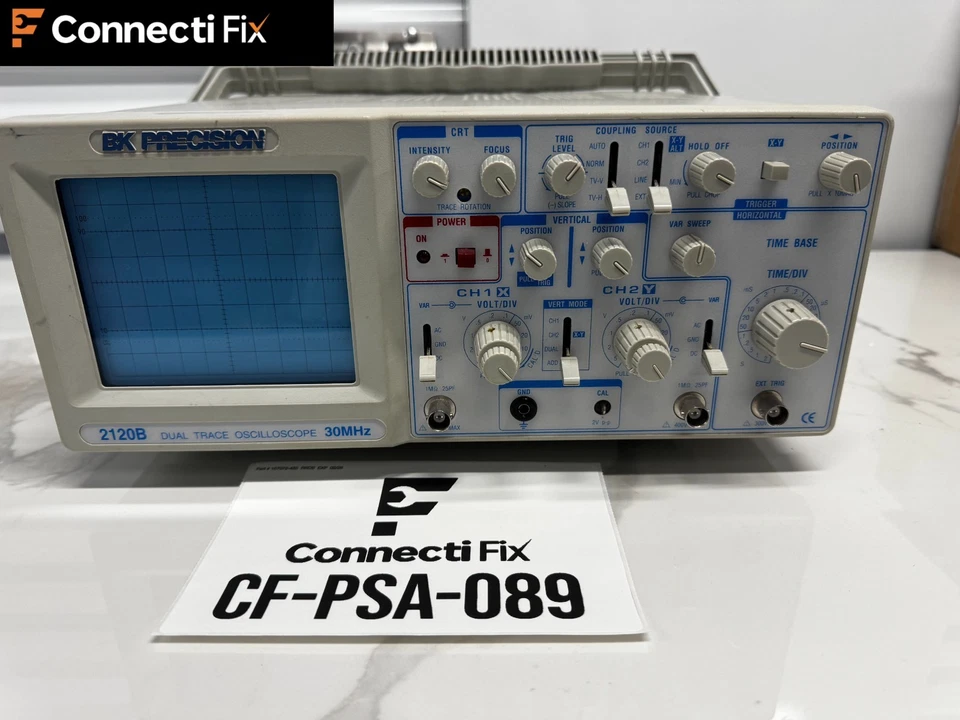 Осциллограф двойной трассировки B&K Precision 2120B - 30 МГц - (CF-PSA-089) - Изображение 1 из 4