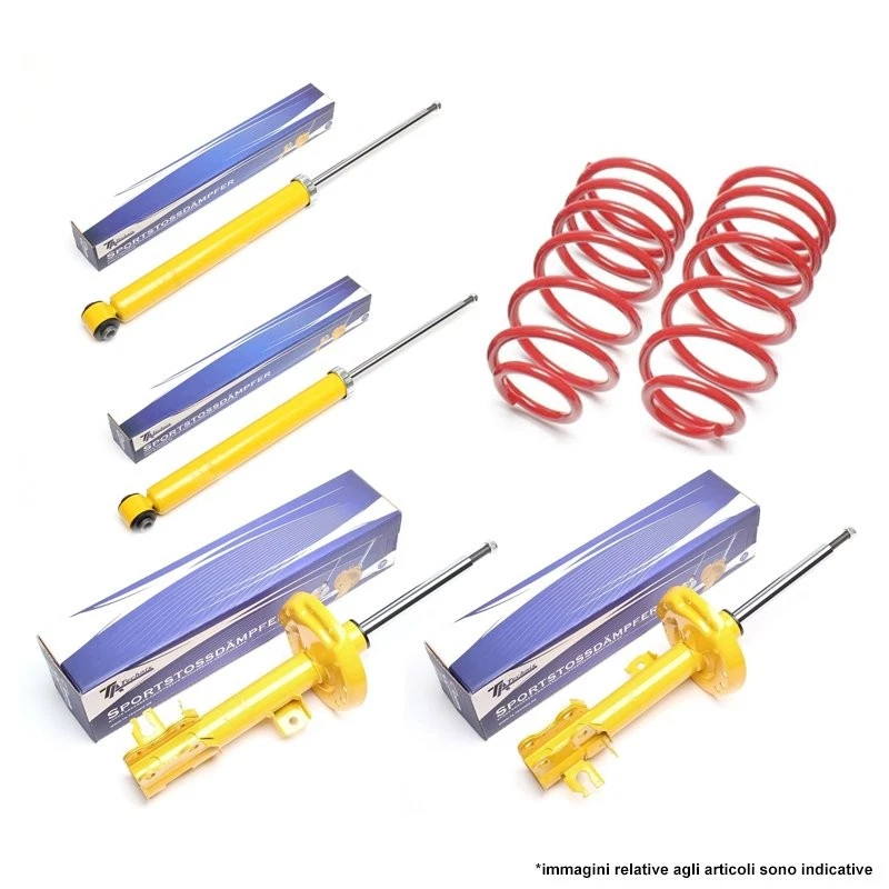 Assetto Sportivo per Renault 19 I II B/C53/L53/D53/X53 anteriore -60mm 1988-1996 - Imagen 1 de 1