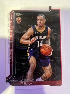 Micah Peavy RC 2025-26 Topps Basketball Rookie #241 - Picture 1 of 3