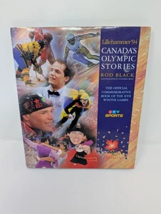 Lillehammer 94 Canada's Olympic Stories Official Commemorative Hardback Book CTV - Foto 1 di 13