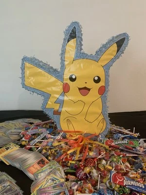 🎉 Pikachu Pokémon Party Piñata – Packed with Cards & Candy! - Image 1 of 4