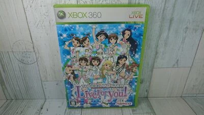 Xbox360 THE IDOLM@STER LIVE FOR YOU - Japanese Version - Namco - USED Game - Image 1 of 4