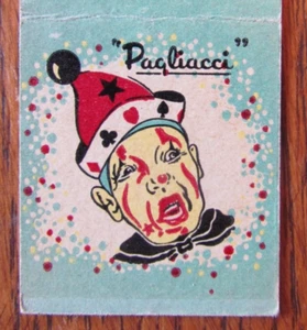 FEATURE MATCHBOOK COVER: PAGLIACCI ITALIAN FOOD DENVER, CO 1940s MATCHCOVER -D26 - Picture 1 of 4