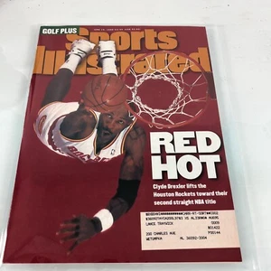 Sports Illustrated June 19, 1995 Clyde Drexler,, Houston Rockets Golf Plus - Picture 1 of 6