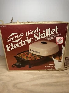 NOS Vintage West Bend Electric Skillet #72129 - Picture 1 of 8