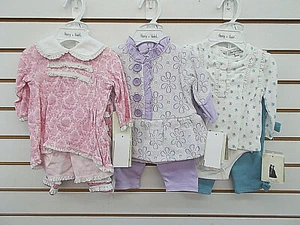 Infant Girls Harry & Violet $38 Assorted 3pc Sets Size 0/3 Months - 24 Months - Picture 1 of 22