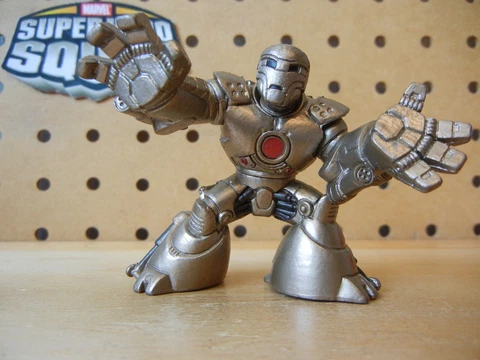 Marvel Super Hero Squad IRON MONGER (Movie Villain Version) from Iron Man Wave 3 Cover