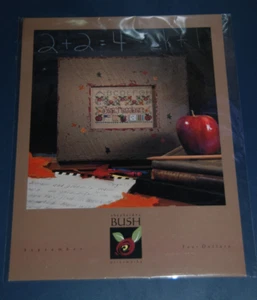 Shepherds Bush Cross Stitch Pattern -- A Year in Stitches -- September - Picture 1 of 2