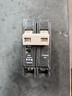 Eaton Cutler Hammer Circuit Breaker 30 Amp 2 Pole CHF230  - Image 1 of 4