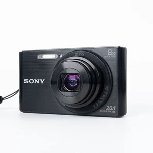 Sony Cyber-shot DSC-W830 20,1-MP-Kompakt-Digitalkamera 8-fach Zoom - Schwarz - Bild 1 von 13