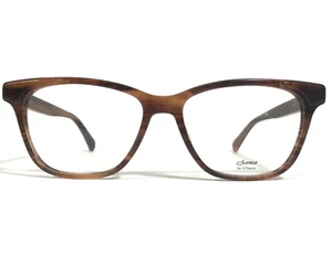 Sama Eyeglasses Frames JILL MVIN/TOR Brown Square Horn Rim 54-16-140 - Picture 1 of 10