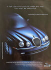 1999 Print Ad Jaguar S-Type 82 Sports Car Auto The Blending Of Art And Machine