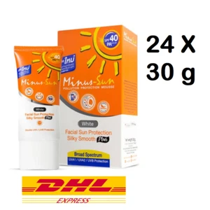 24X Minus Sun Protection SPF40 PA+++ UVA/UVB Facial Oil Control White Sun Screen - Picture 1 of 3