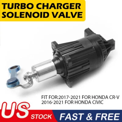 Actuador de válvula solenoide turbo cargador EGR compatible con Honda Civic 2016-2019 1,5 L Foto 1 de 4