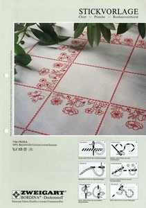 Zweigart - embroidery pattern - 7586 Prima - Picture 1 of 1