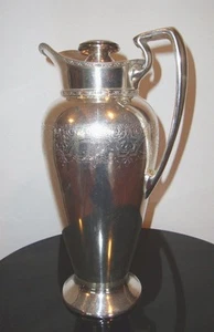 Vintage and Rare 1900's LAVIN & LAUER Co. NYC Silverplate Pitcher  - Picture 1 of 12
