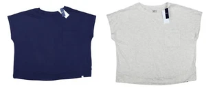 Top pijama para mujer Gap Body tejido acanalado bolsillo en el pecho cuello redondo jaspeado nuevo con etiquetas - Imagen 1 de 9