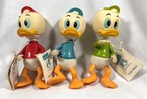 FIGURAS ARTICULADAS DE COLECCIÓN WALT DISNEY PRODUCTIONS WDP HUEY DEWEY LOUIE HONG KONG - Imagen 1 de 22