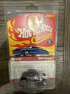 Error Hot Wheel klassische falsche Karte 2004 Serie 1 68 Cougar Card mit 32 Ford - Bild 1 von 5
