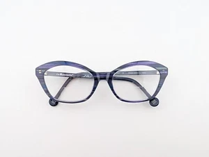 L.a. Eyeworks monturas de gafas solamente, PANCAKE 960, 51-17-135, púrpura, Japón - Imagen 1 de 16