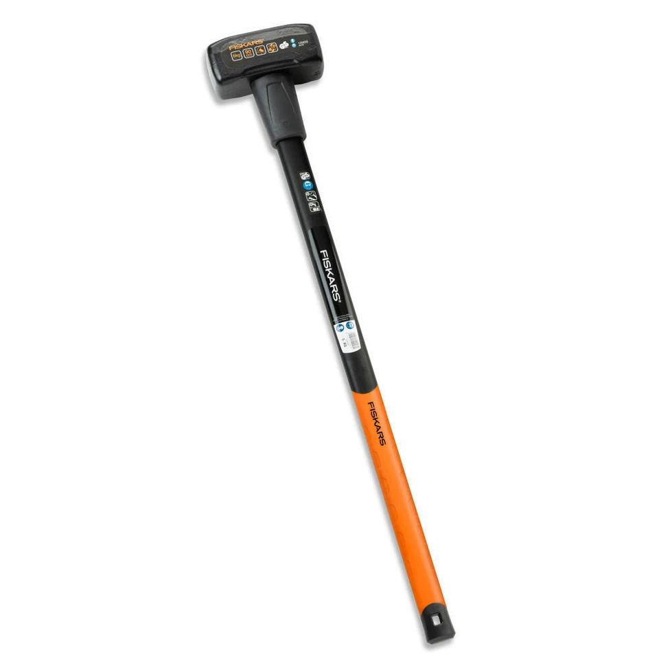 Fiskars Sledge Hammer XXL Sledge Hammer Garden Hammer Black Orange 90 cm - Image 1 of 1