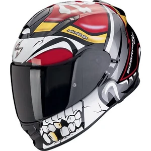 Scorpion Motorcycle Helmet EXO-491 Pirate - Full Face Helmet With Sun Visor - Picture 1 of 7