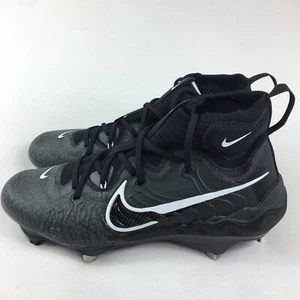 Nike Alpha Huarache NXT Air Zoom Baseball Cleats Mens Size 9.5 Black DJ6517-010 - Picture 1 of 10