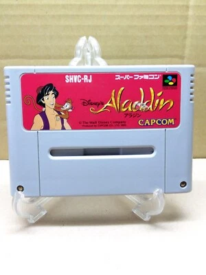 Aladdin Super Famicom Aladdin Disney's Nintendo Cartridge  action - Image 1 of 4