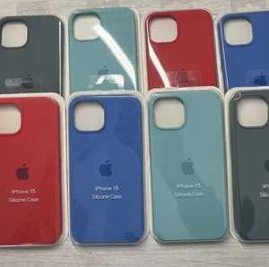Cover in silicone con Logo Apple per Iphone - Foto 1 di 11