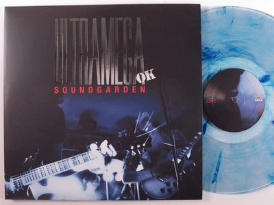 SOUNDGARDEN Ultramega OK SUB POP 2XLP NM blue marble vinyl 2019 reissue a - Image 1 of 2