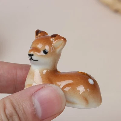 Cute Sika deer Ceramic Chopsticks for Daily Use Chopstick Rack Chopstick HoY^ZK - Bild 1 von 4