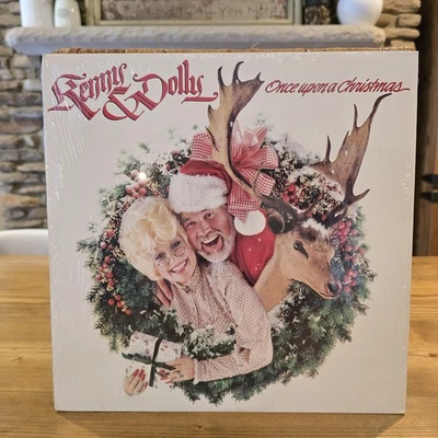 KENNY ROGERS & DOLLY PARTON Once Upon A Christmas 1984 Vinyl LP VG/EX ASL15307 - Image 1 of 4