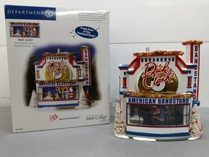 DEPT 56 Dick Clark American Bandstand Christmas Snow Village Music Motion Tested - Bild 1 von 24