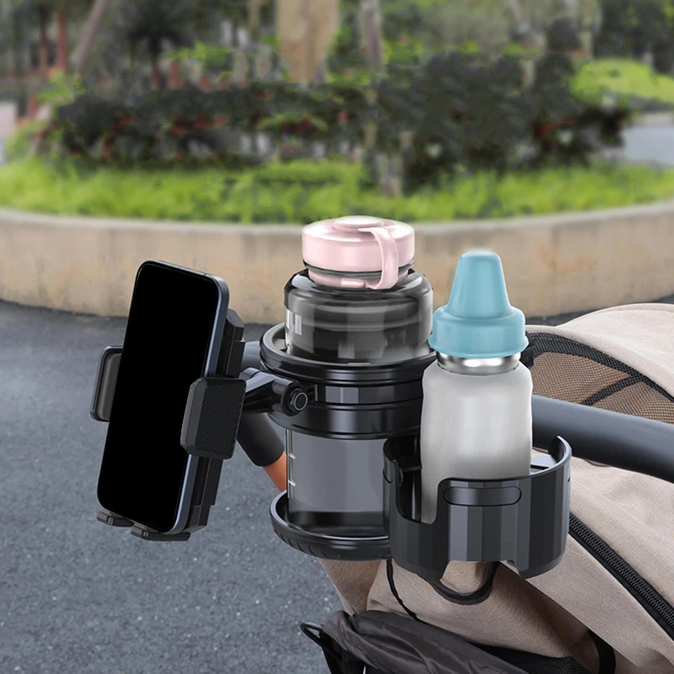 Cup Holder Drink Holder, Gift, Accessories, with Adjustable Phone Mount, s - Image 1 of 1