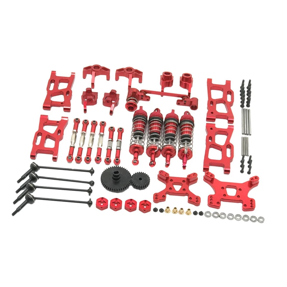 Kit Completo de Repuesto de Actualización Metal 1/12 1:14 Barra de Tirar Amortiguador para Foto 1 de 1