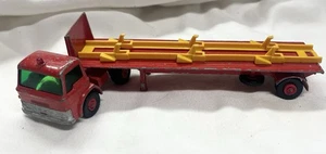 Matchbox King Size K20 Ford Tractor With Tasker Transporter - Picture 1 of 8