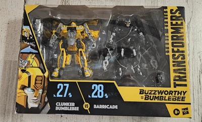 Hasbro Transformers Studio Series 27BB BUMBLEBEE & 28BB BARRICADE 2-PACK -SEALED - Image 1 of 4